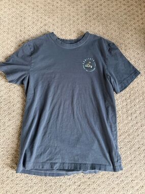 Levitate Men's Navy Short Sleeve Graphic Tee Size Small